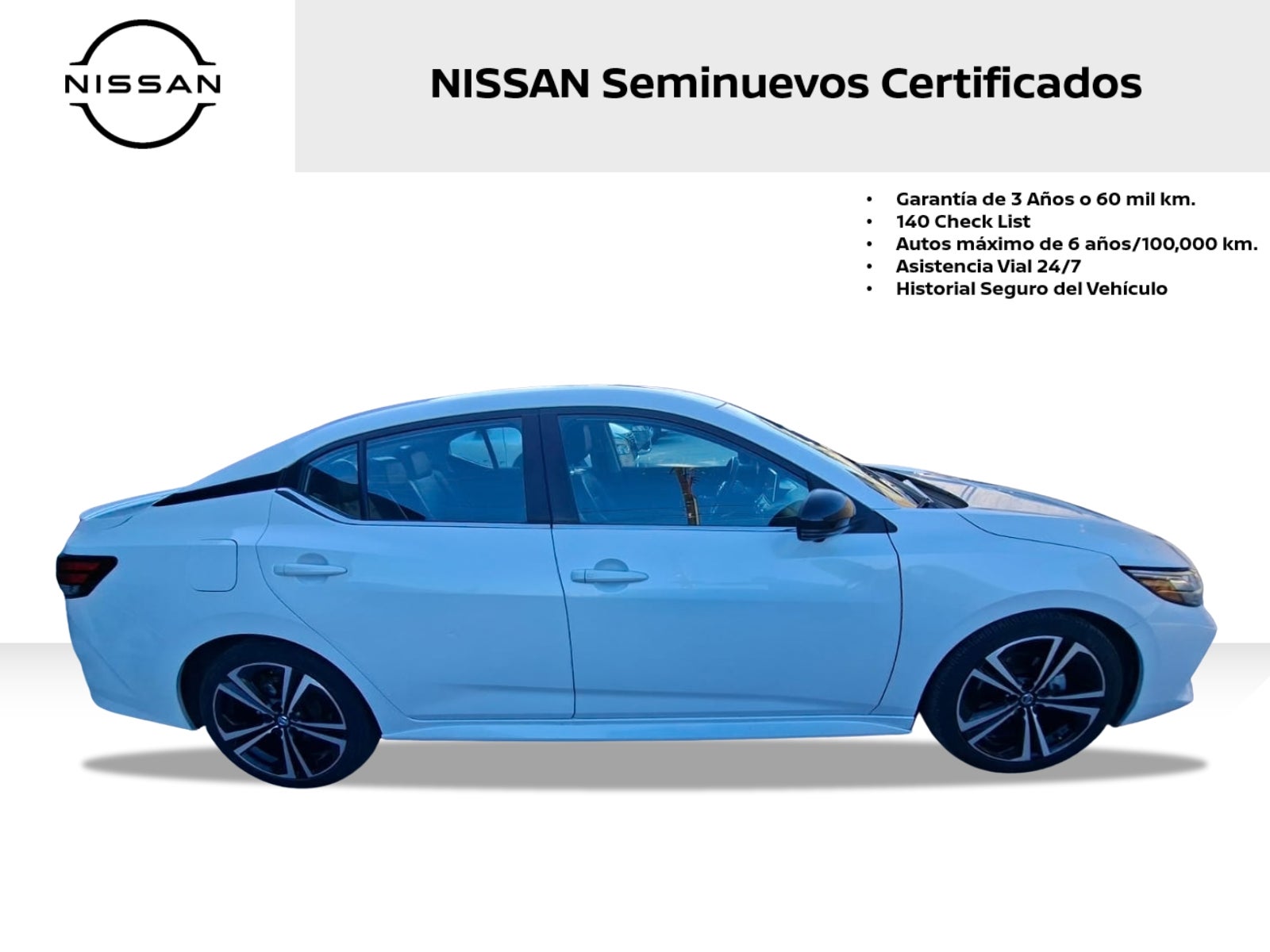 2023 Nissan SENTRA 4 PTS SR PLATINUM CVT AAC AUT ASTOS DEPORTIVOS BOSE PIEL NEGRA QC F LED RA-18