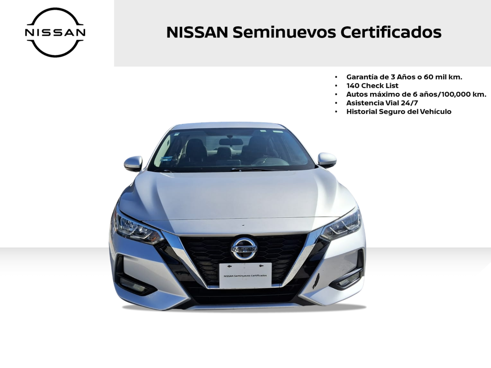 2020 Nissan SENTRA 4 PTS ADVANCE CVT AAC F NIEBLA RA-16