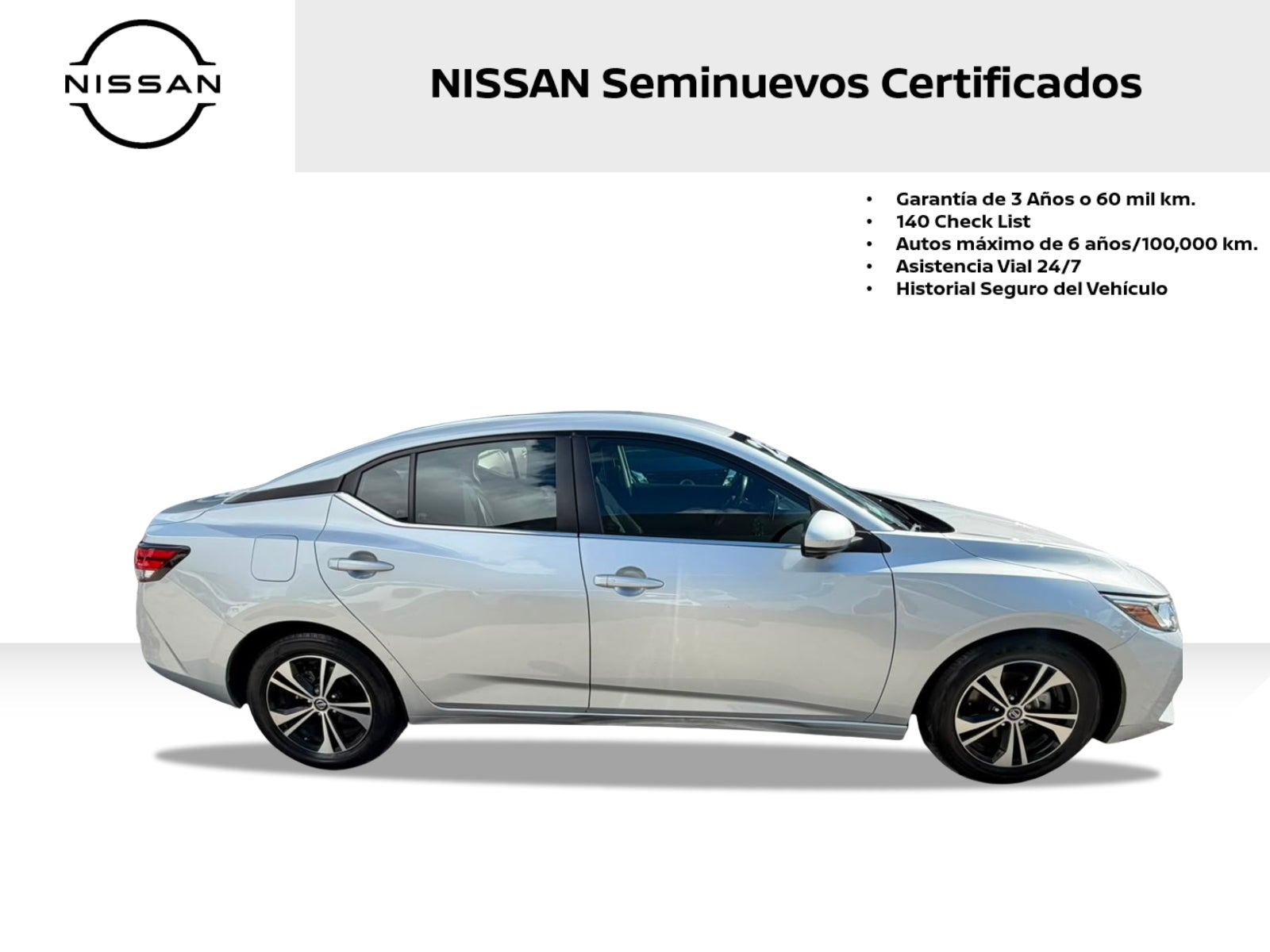 2023 Nissan SENTRA 4 PTS ADVANCE CVT AAC F NIEBLA RA-16