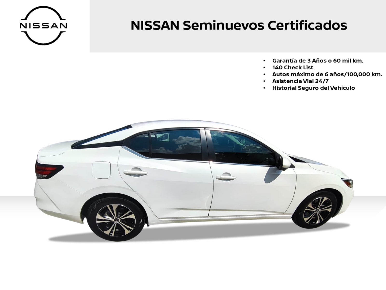 2021 Nissan SENTRA 4 PTS ADVANCE CVT AAC F NIEBLA RA-16