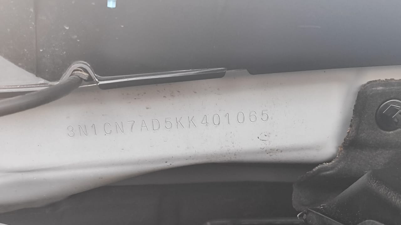 2019 Nissan VERSA 4 PTS SENSE TM5 AAC VE