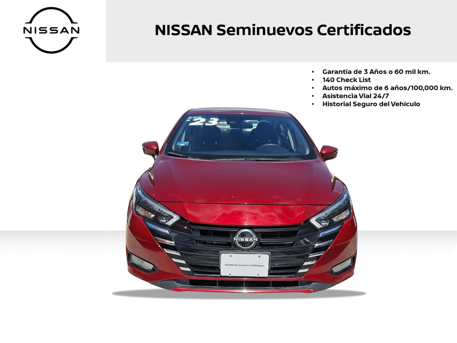 2023 Nissan VERSA 4P EXCLUSIVE L41.6 AUT