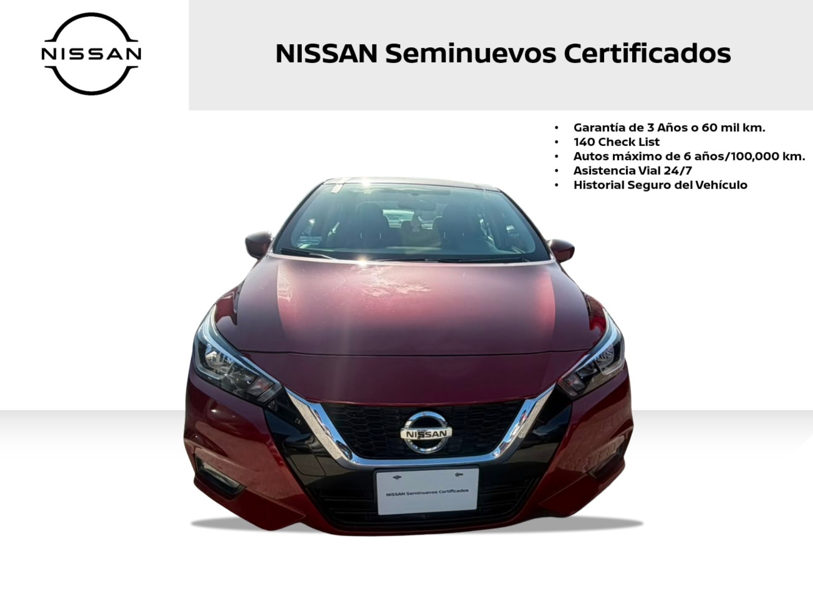 2022 Nissan VERSA 4 PTS ADVANCE CVT AAC VE F NIEBLA RA-16