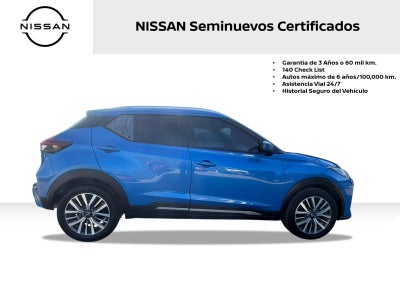 2023 Nissan KICKS 5 PTS EXCLUSIVE 16L TA AAC AUT PIEL GPS RA-17