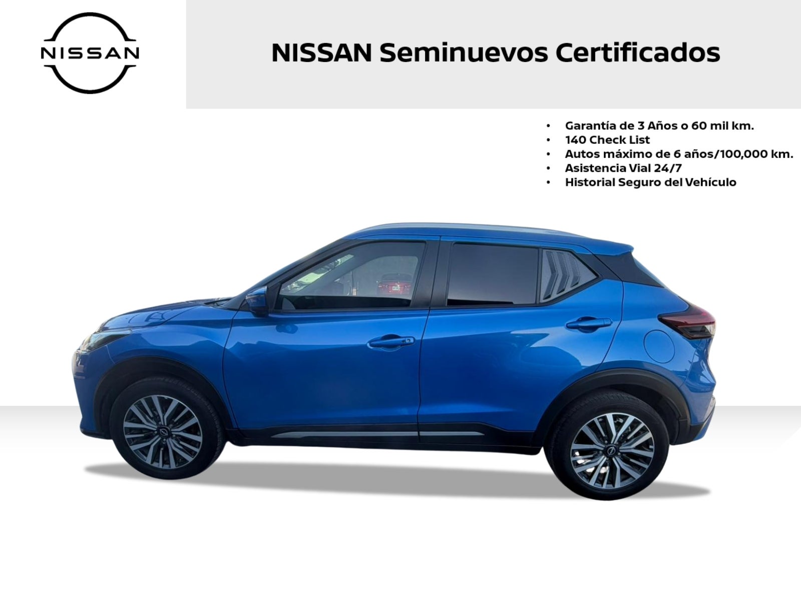 2023 Nissan KICKS 5 PTS EXCLUSIVE 16L TA AAC AUT PIEL GPS RA-17