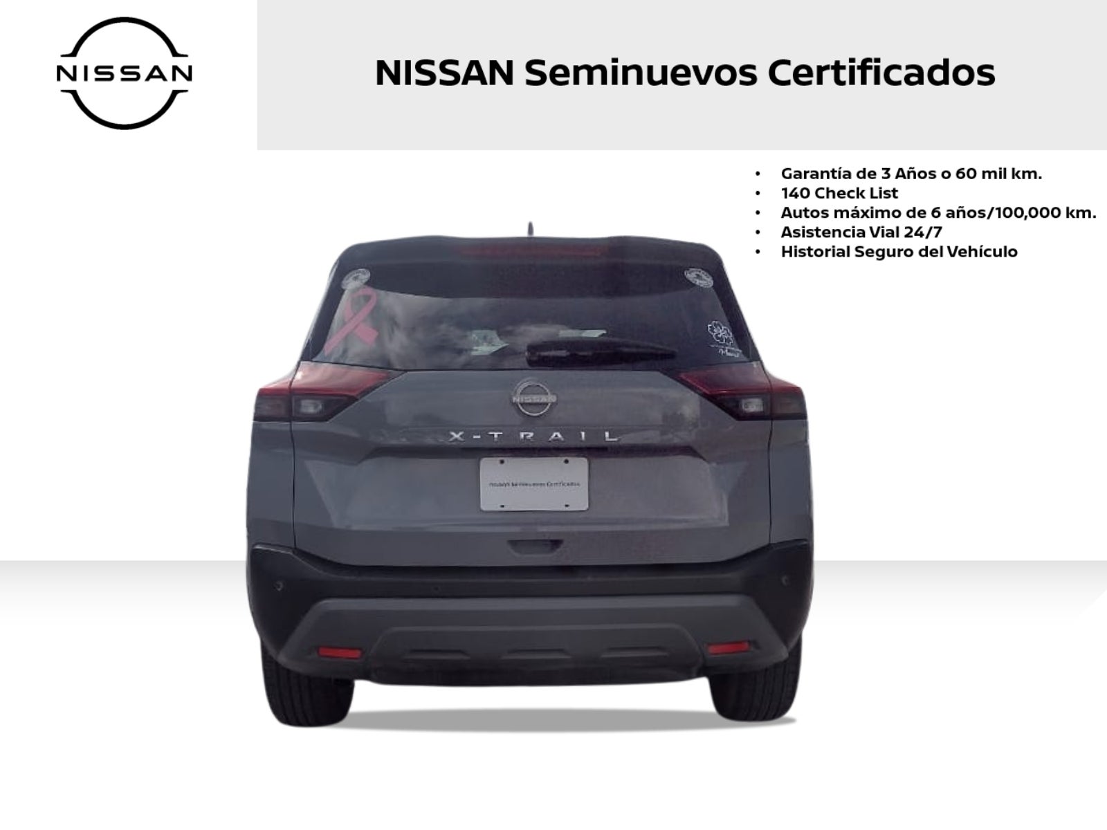 2023 Nissan X-TRAIL 5 PTS EXCLUSIVE CVT PIEL QCP GPS 5 PAS RA-19