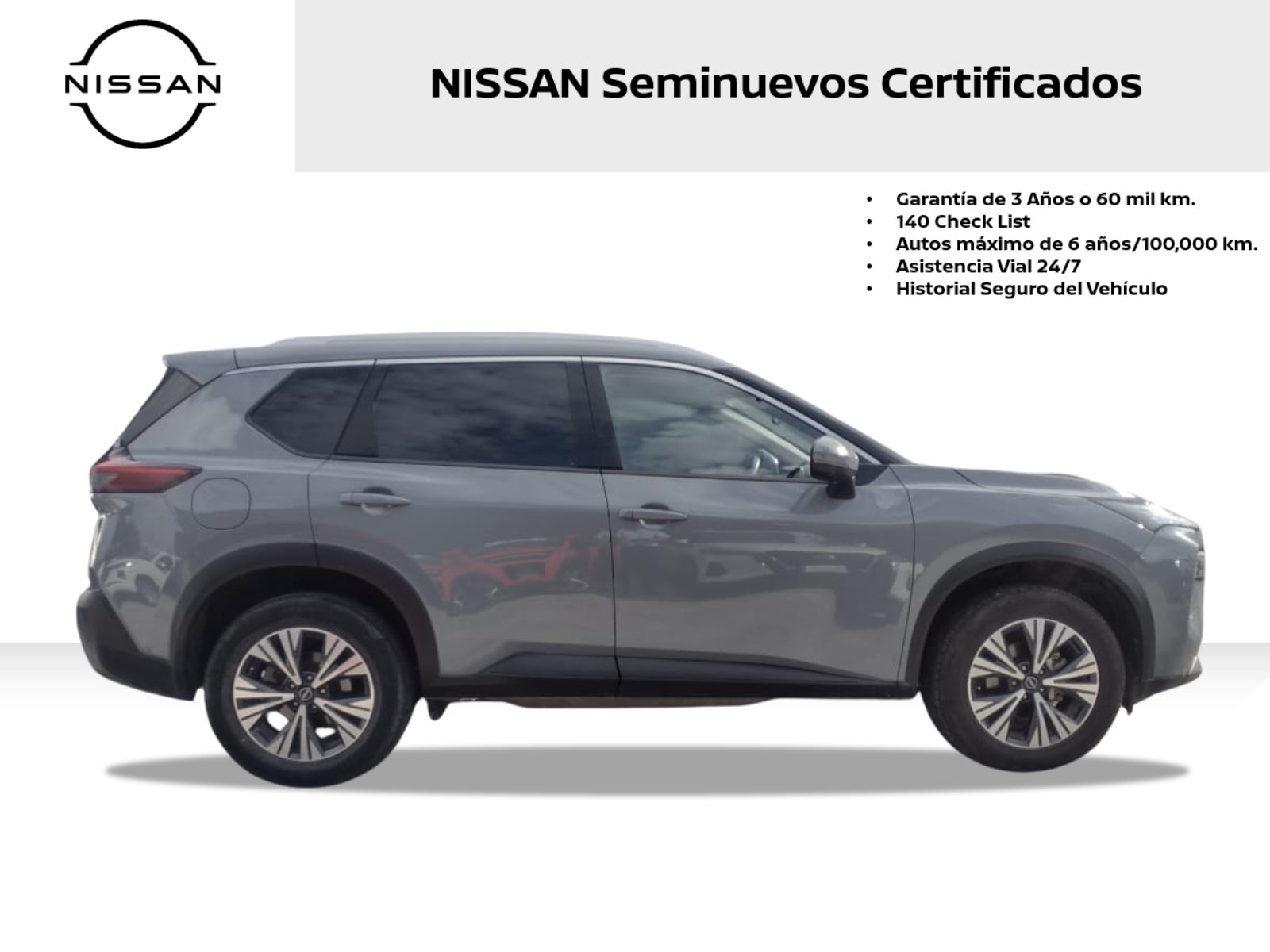 2023 Nissan X-TRAIL 5 PTS EXCLUSIVE CVT PIEL QCP GPS 5 PAS RA-19