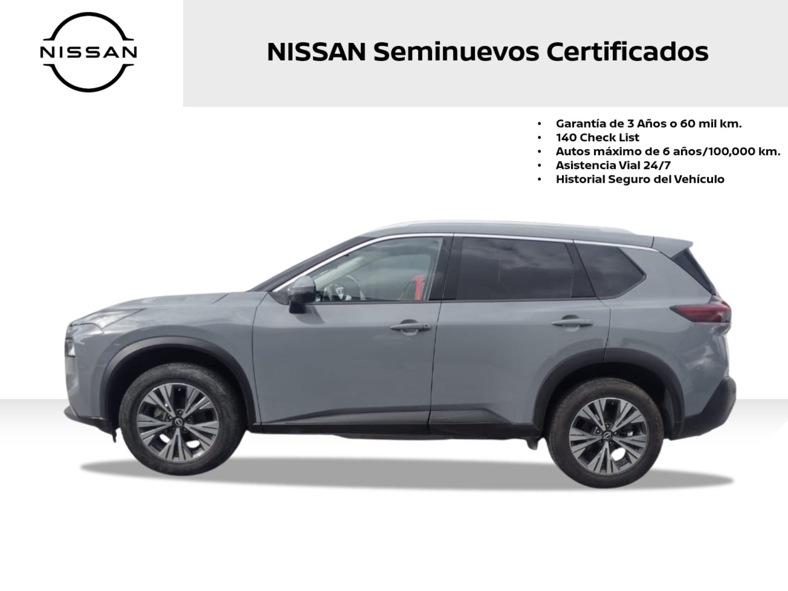 2023 Nissan X-TRAIL 5 PTS EXCLUSIVE CVT PIEL QCP GPS 5 PAS RA-19
