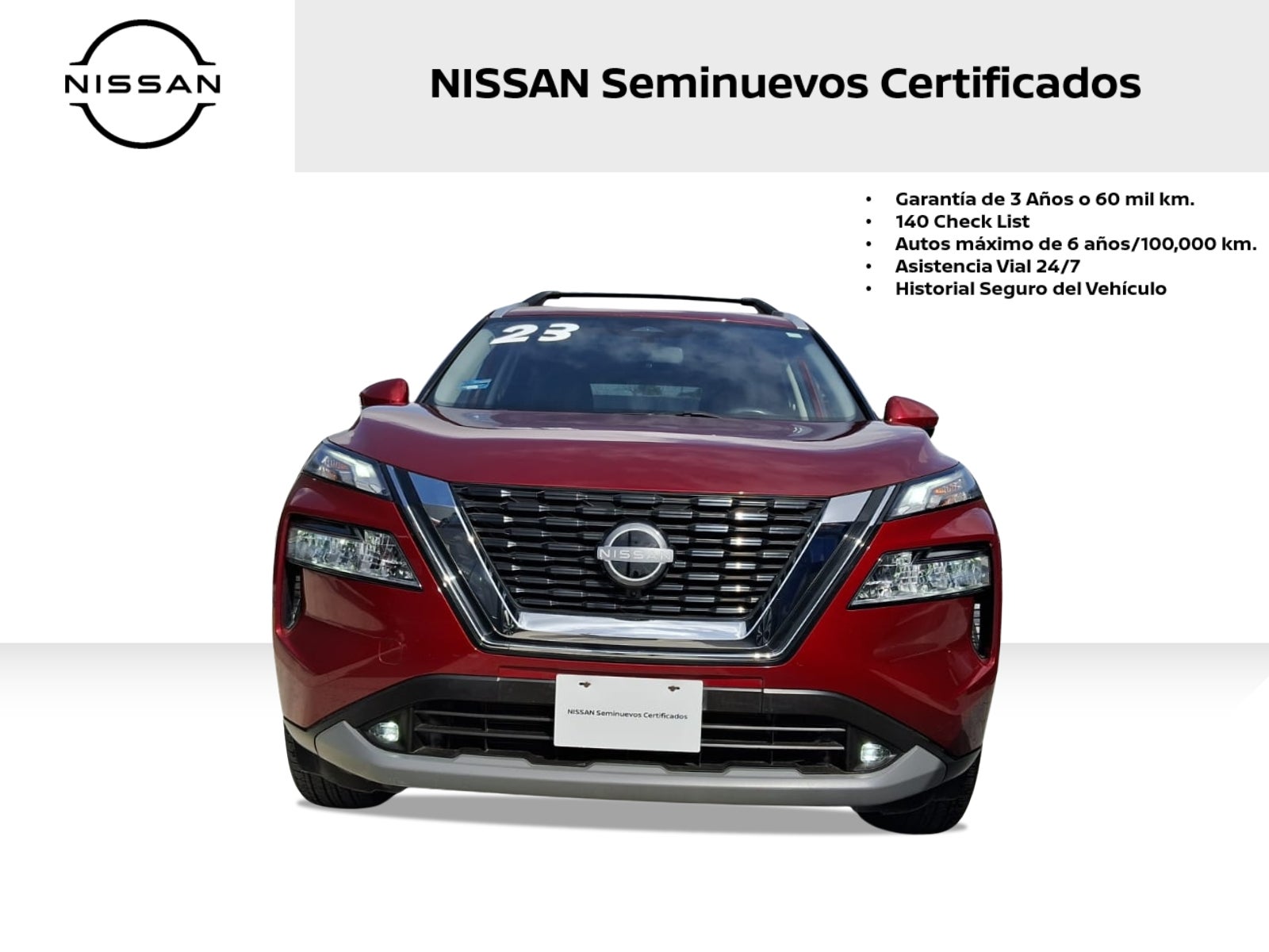 2023 Nissan X-TRAIL 5 PTS EXCLUSIVE CVT PIEL QCP GPS 5 PAS RA-19