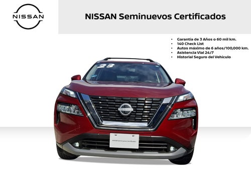 2023 Nissan X-TRAIL 5 PTS EXCLUSIVE CVT PIEL QCP GPS 5 PAS RA-19