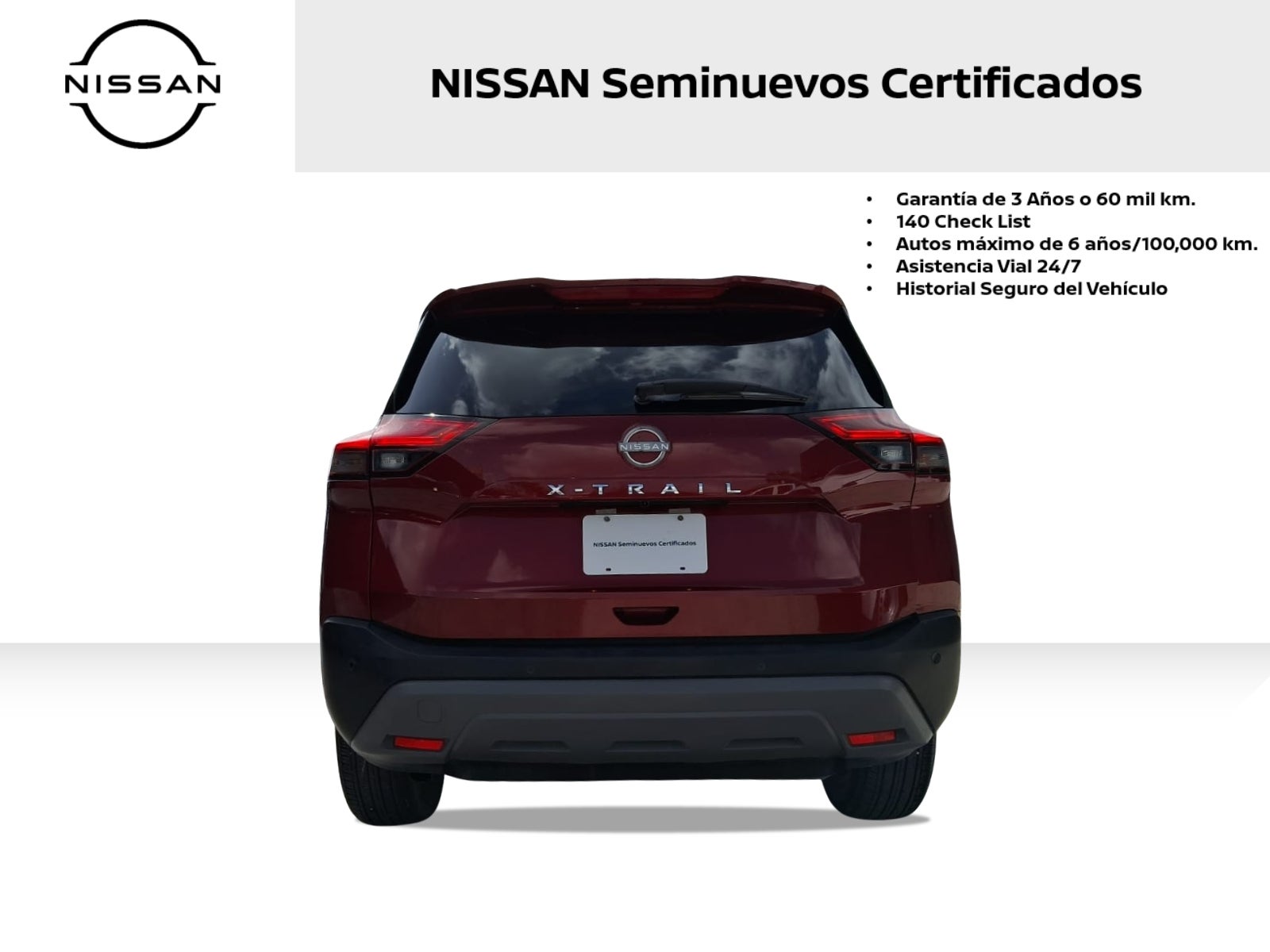 2023 Nissan X-TRAIL 5 PTS EXCLUSIVE CVT PIEL QCP GPS 5 PAS RA-19