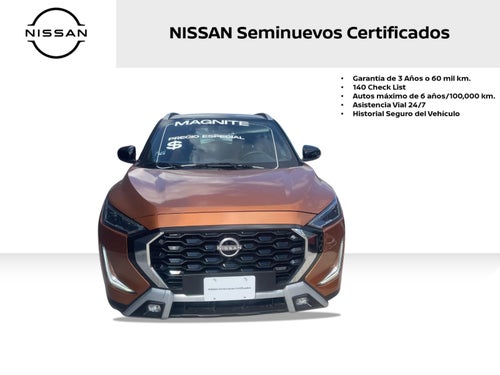 2025 Nissan MAGNITE 5 PUERTAS EXCLUSIVE 1.0 LTS CVT T