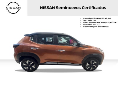 2025 Nissan MAGNITE 5 PUERTAS EXCLUSIVE 1.0 LTS CVT T