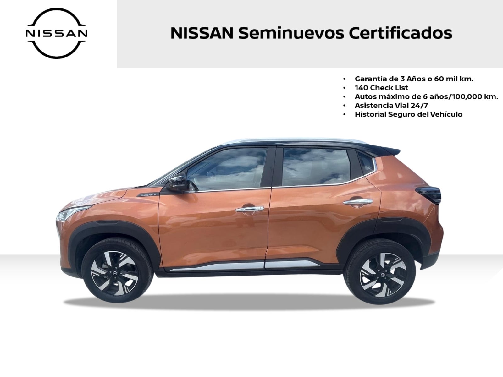 2025 Nissan MAGNITE 5 PUERTAS EXCLUSIVE 1.0 LTS CVT T